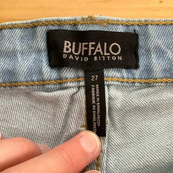 BUFFALO DAVID BITTON Iris High Rise Wide Leg Jeans Size 27 - Picture 11 of 16
